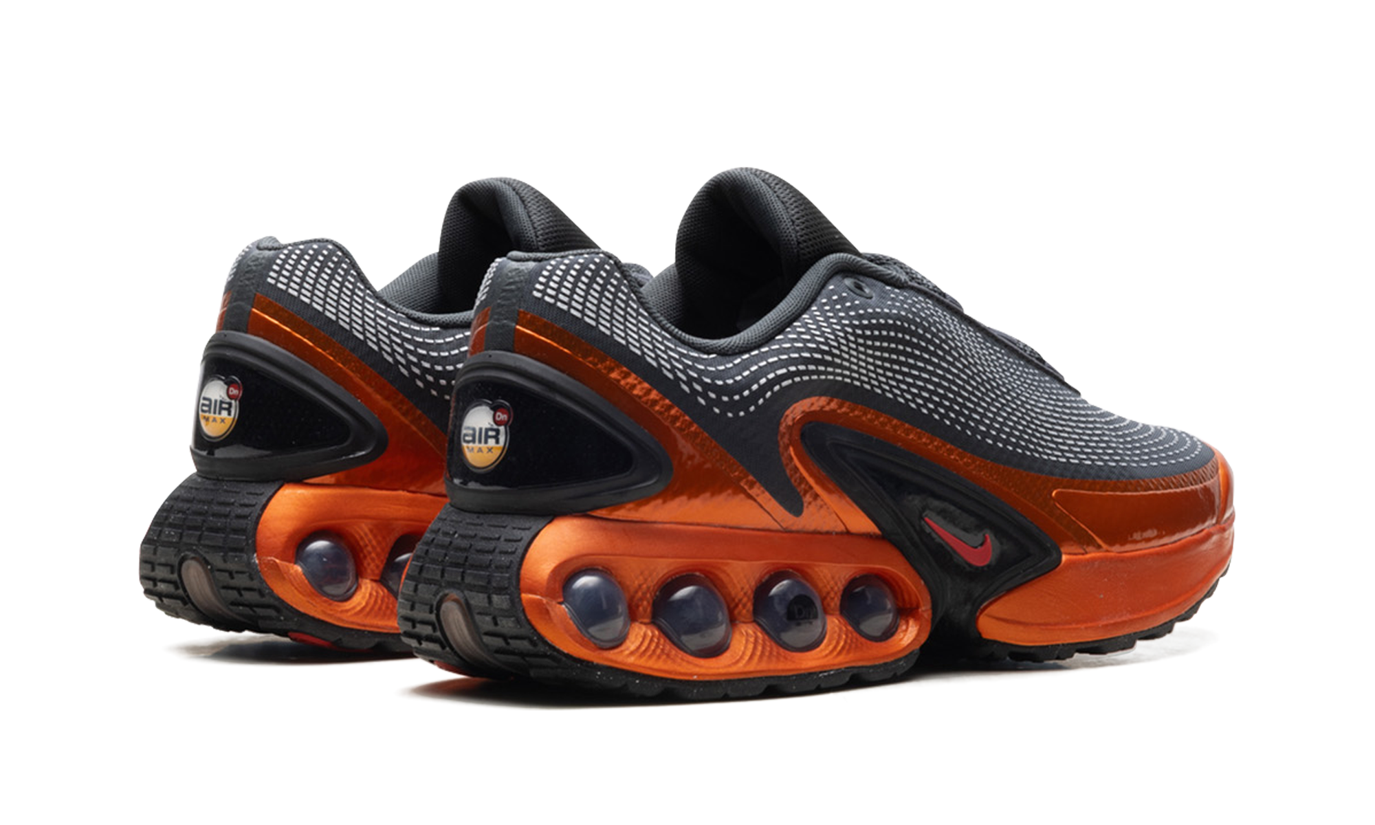 AIR MAX DN QS "Dark Smoke Grey/Metallic Dark Grey/Salsa Red" HJ6695 001