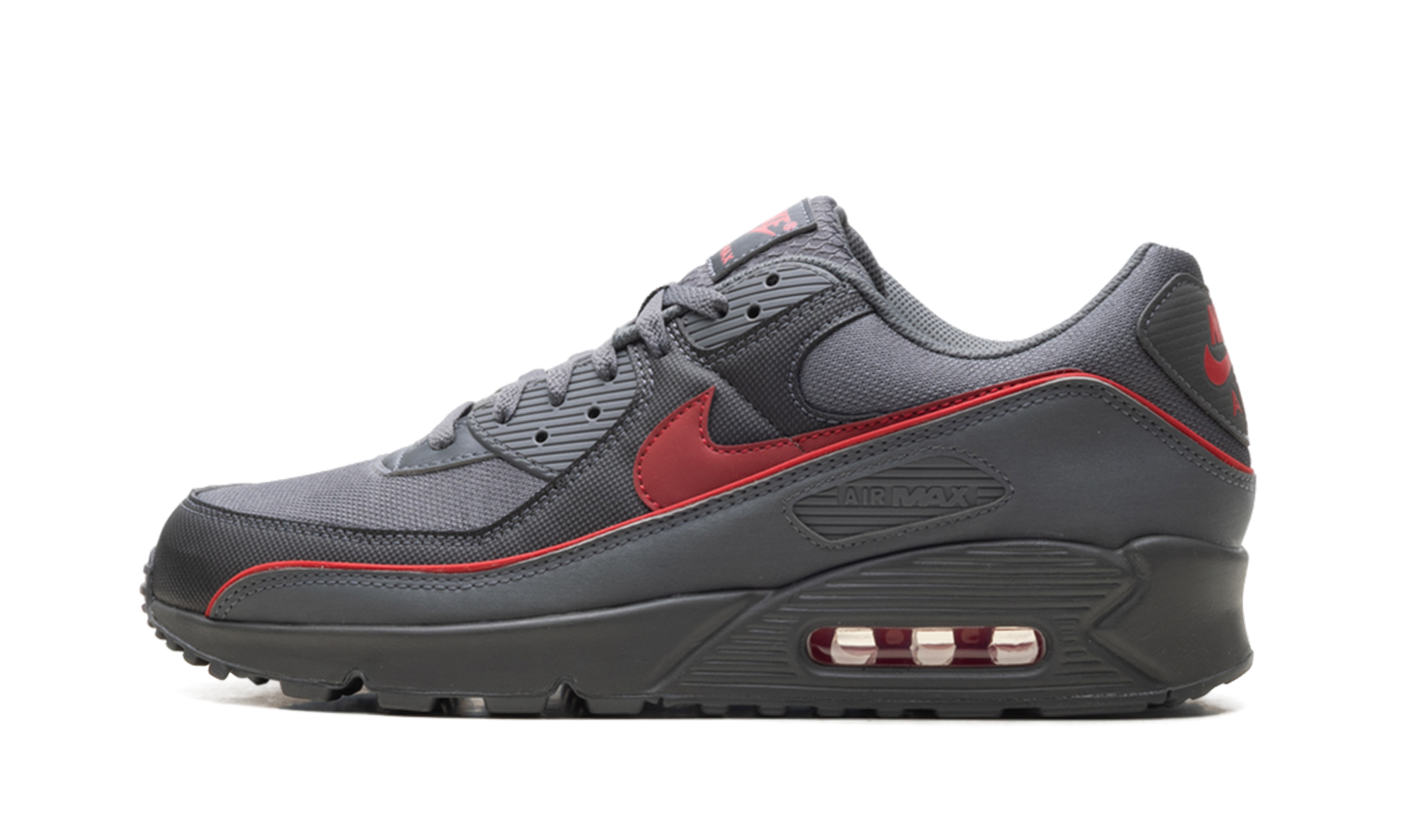 Air Max 90 Premium "Iron Grey University Red" HV4517 001