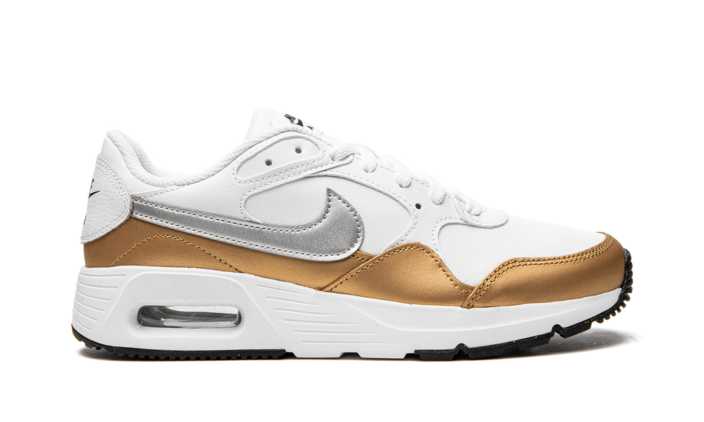 WMNS Air Max SC "White Metallic Gold" CW4554 107