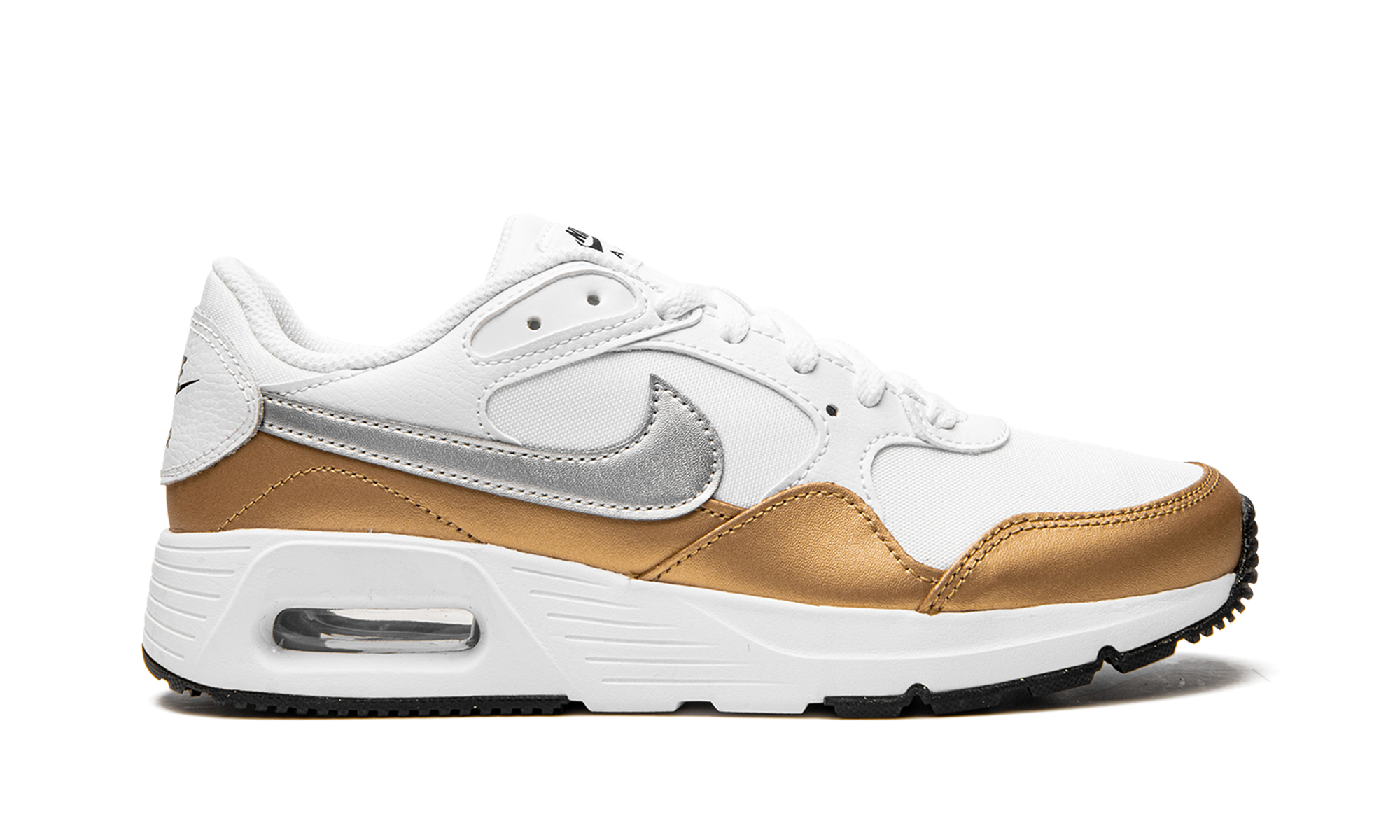 WMNS Air Max SC "White Metallic Gold" CW4554 107