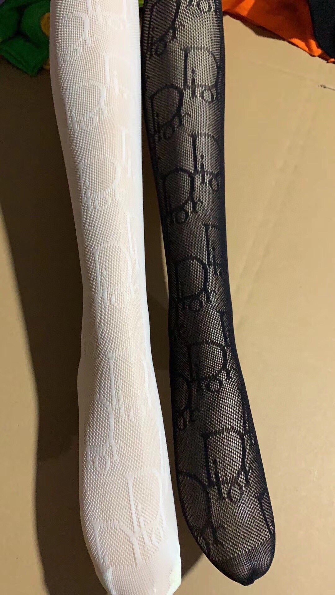 CD fishnet pantyhose