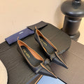 PRADA 25ss New Pointed-Toe Slim Heels Black in Cowhide 580362
