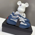 Prad America's Cup Logo Tag Sneakers Navy Soft Rubber & Bike Fabric 951925