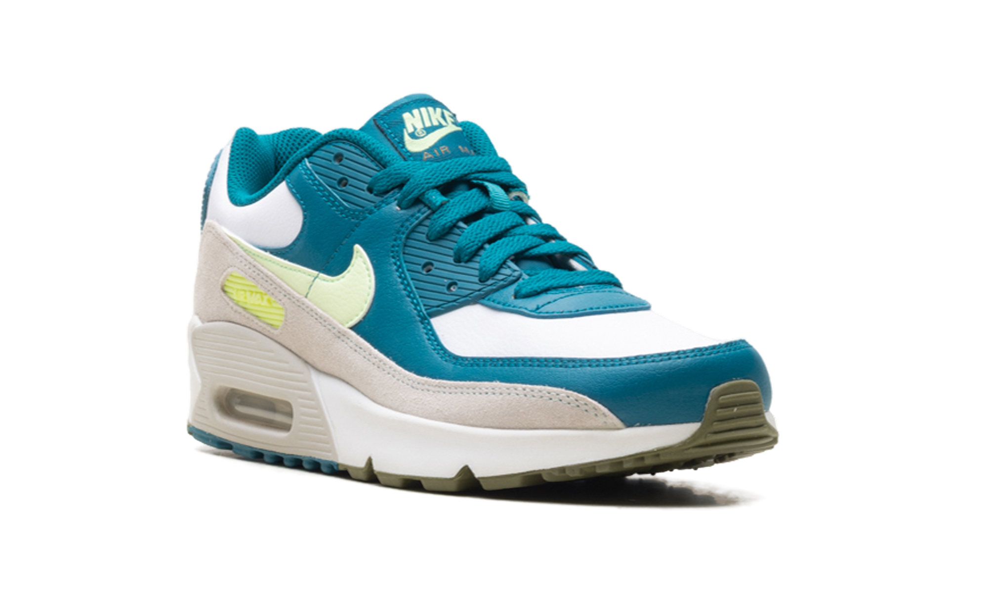 Air Max 90 LTR GS "Bright Spruce Barely Volt" CD6864 124