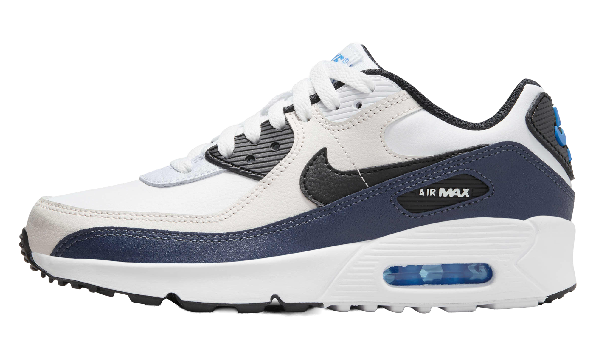 Air Max 90 Leather GS "Phantom Thunder Blue" CD6864 404