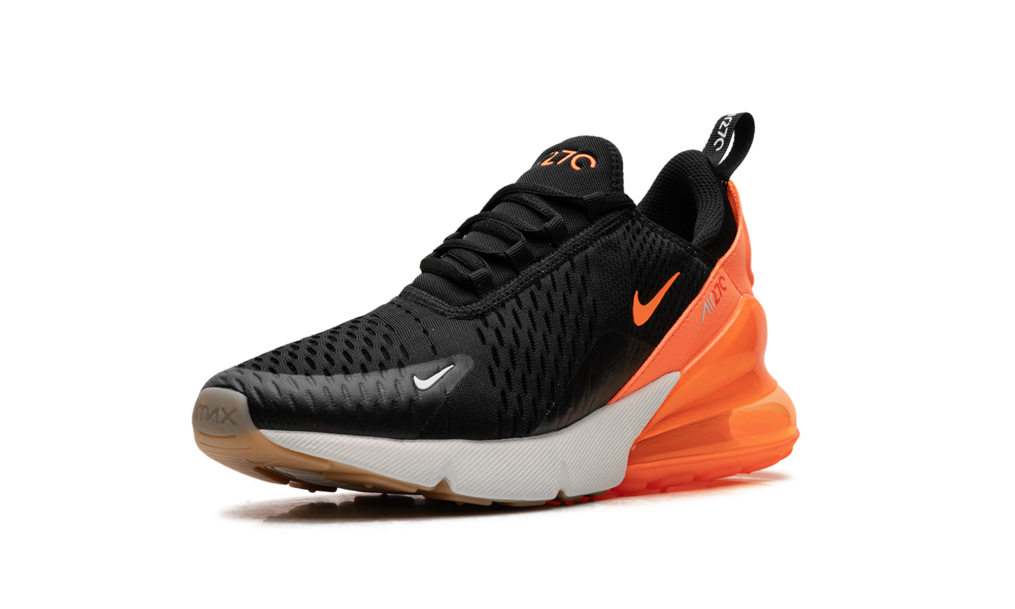 AIR MAX 270 GS "Black Total Orange Bright Crimson" 943345 037