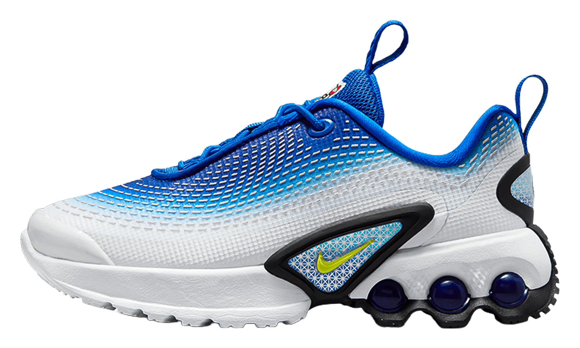 Air Max Dn PS "Racer Blue Blue Fury Black Vibrant Yellow" FN4453 402