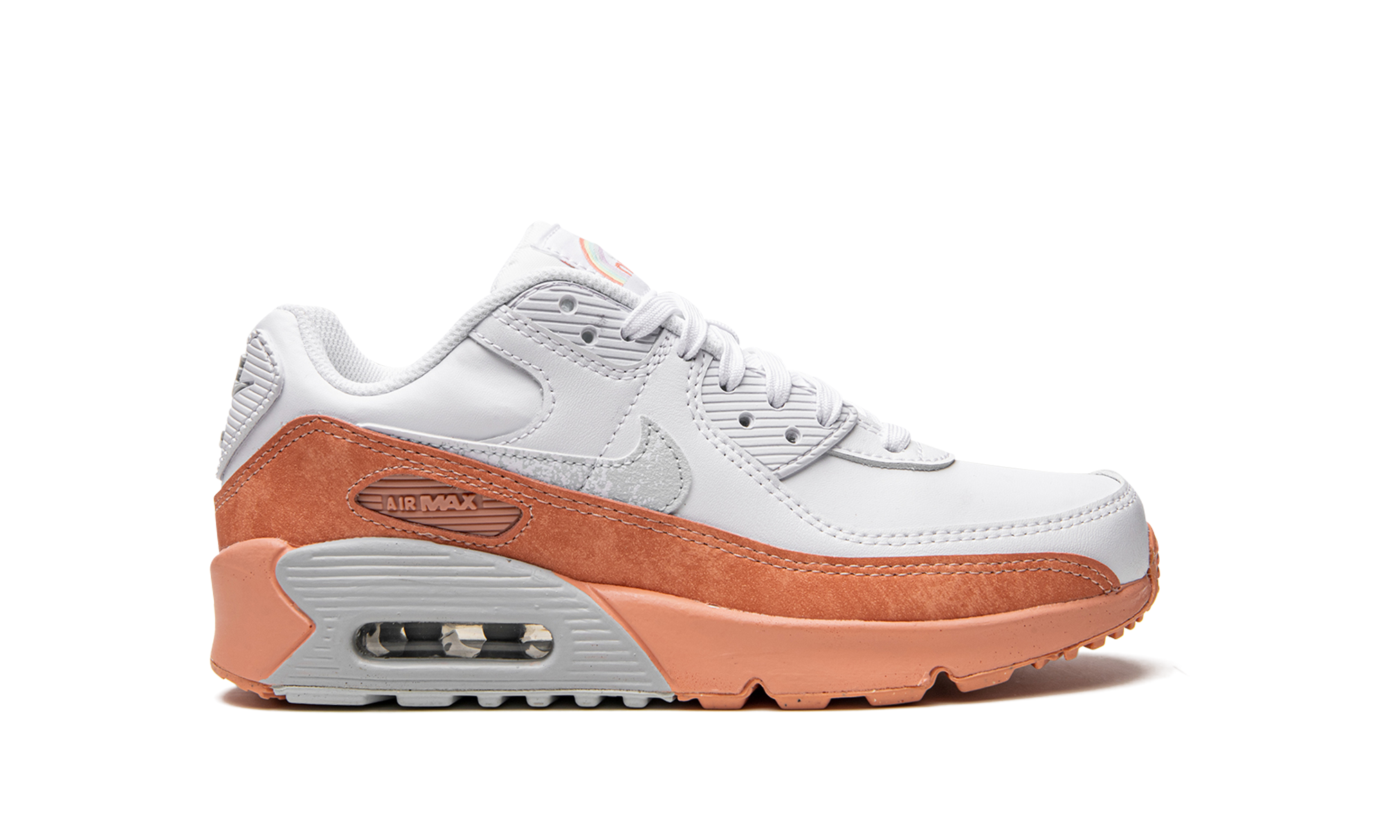 Air Max LTR 90 GS "White Light Madder Root" DM0956 100