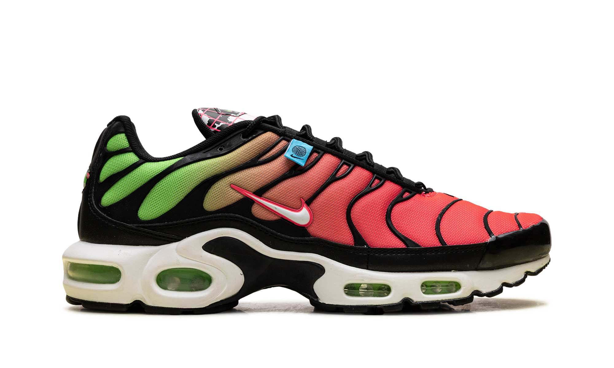 Air Max Plus WW "Worldwide Pack Crimson Green" CK7291 001