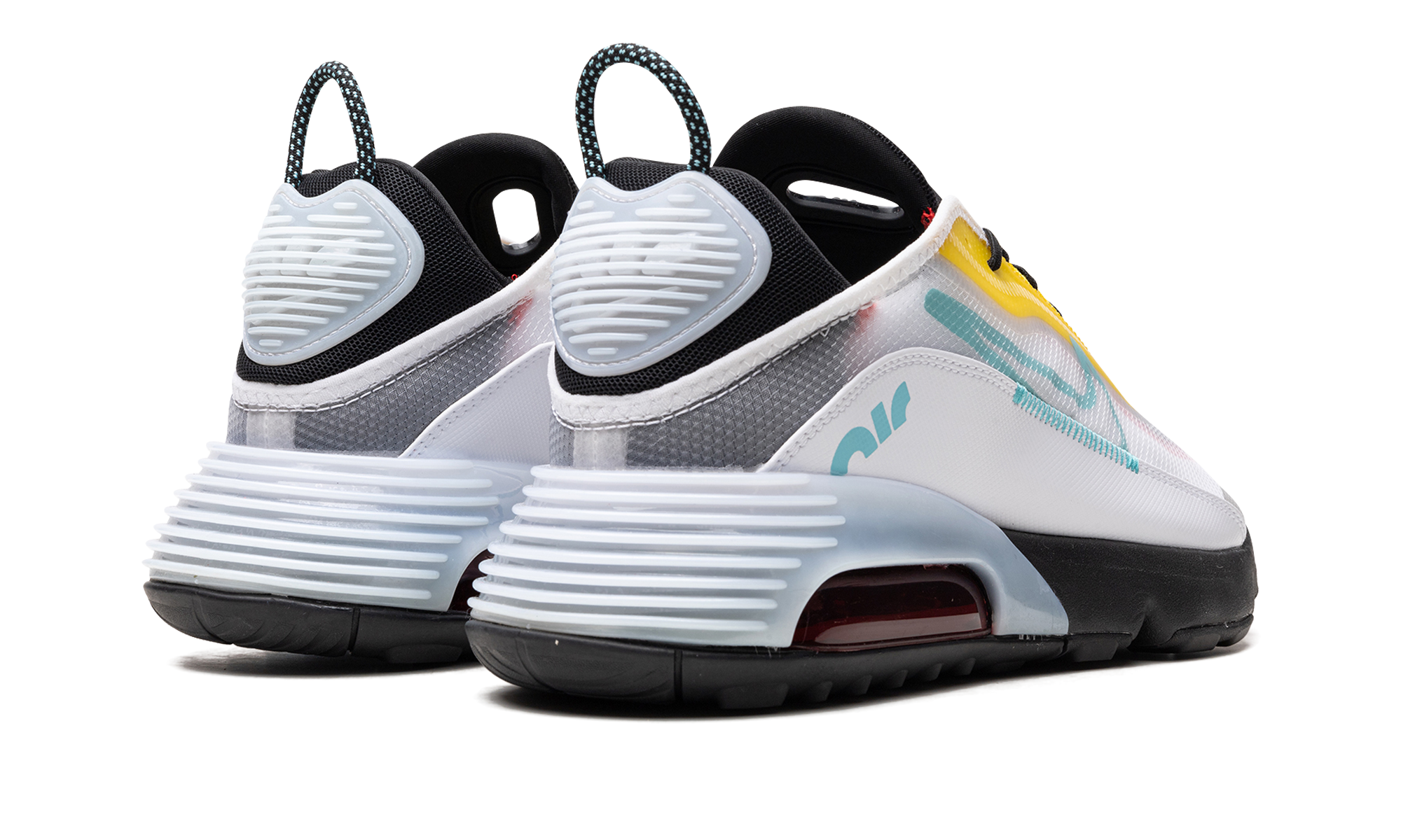 Air Max 2090 "White Speed Yellow Bleached Aqua" CT1091 100