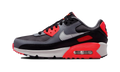 Air Max 90 GS "Black Cool Grey Bright Crimson Photon Dust" HF6358 005