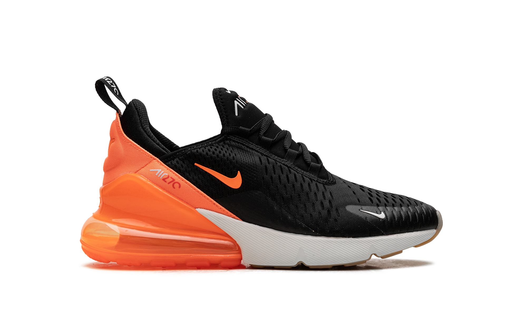 AIR MAX 270 GS "Black Total Orange Bright Crimson" 943345 037