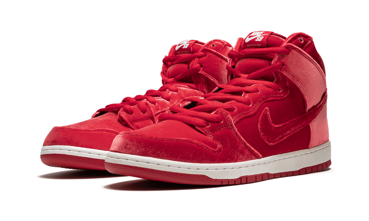 SB Dunk High Premium "Red Velvet" 313171 661