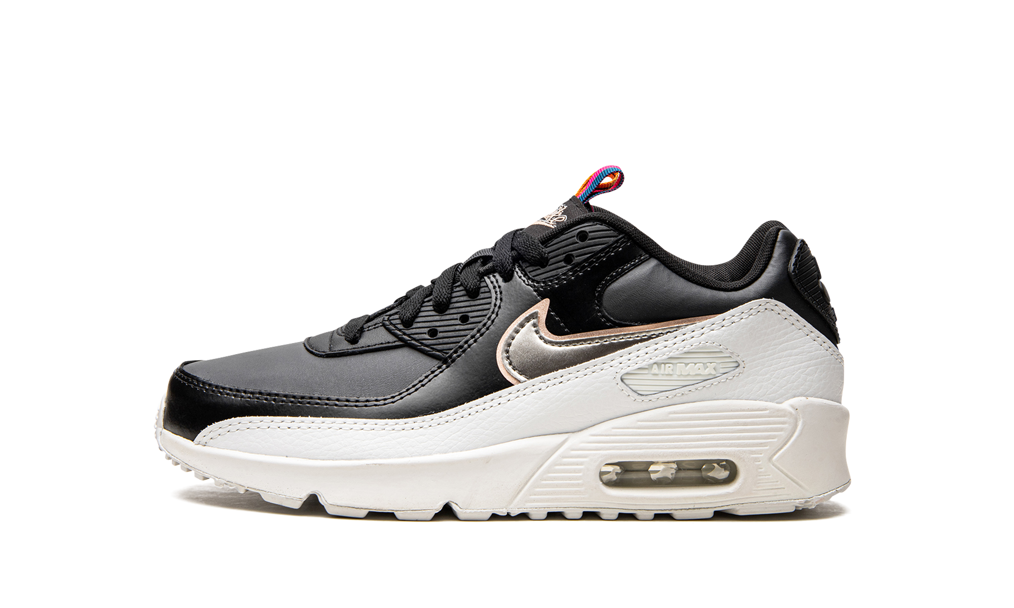 Air Max 90 LTR GS "Off Noir Metallic Pewter" DJ0414 001