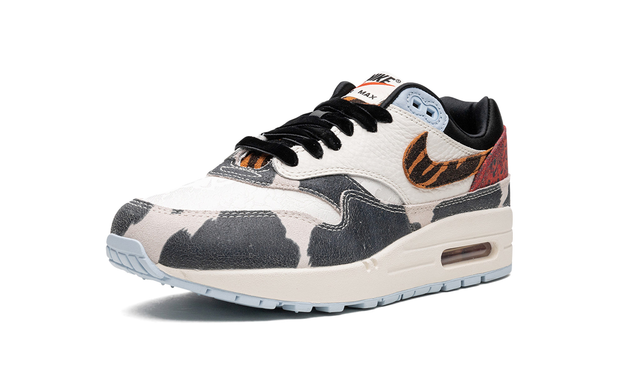 AIR MAX 1 '87 MNS WMNS "Tiger Swoosh Cow Print" FD0827 133