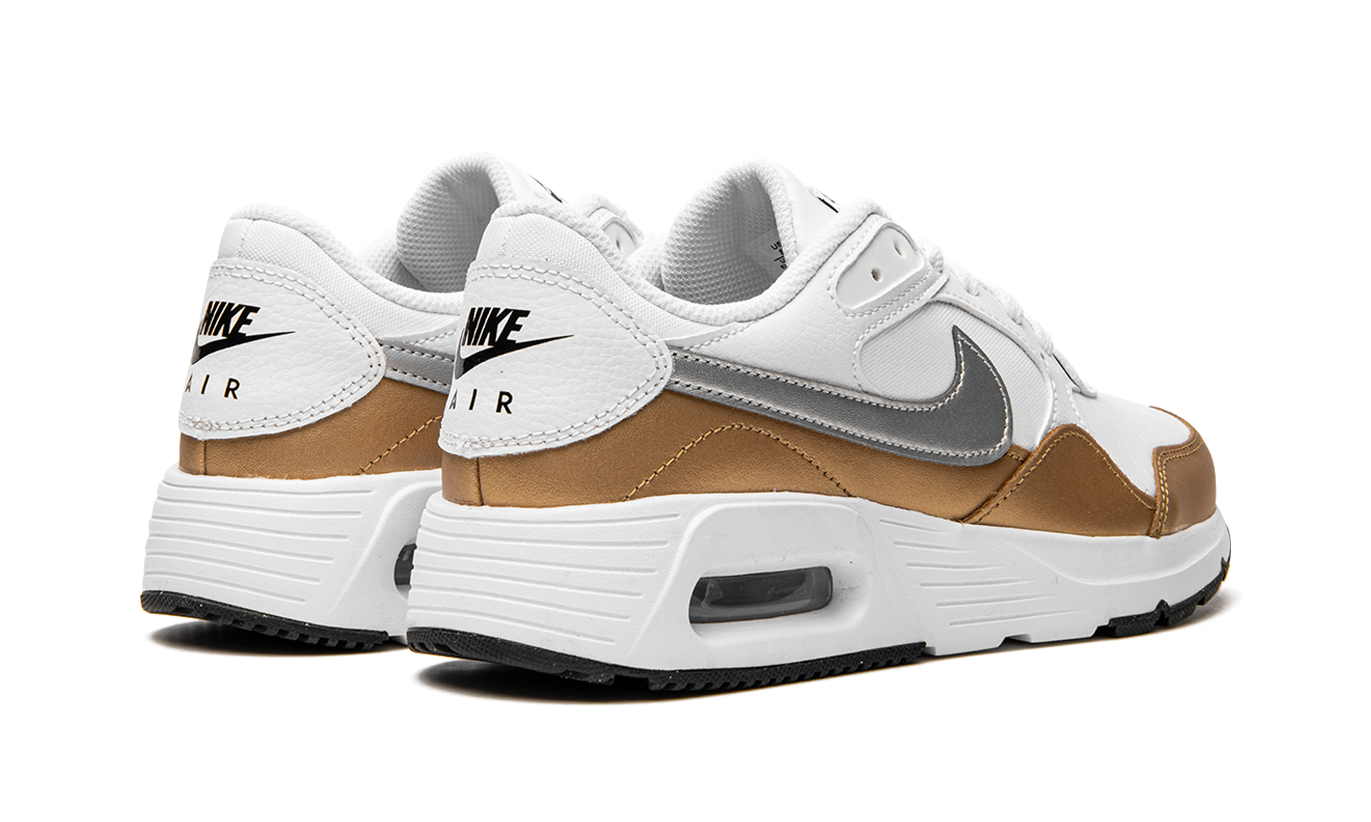 WMNS Air Max SC "White Metallic Gold" CW4554 107