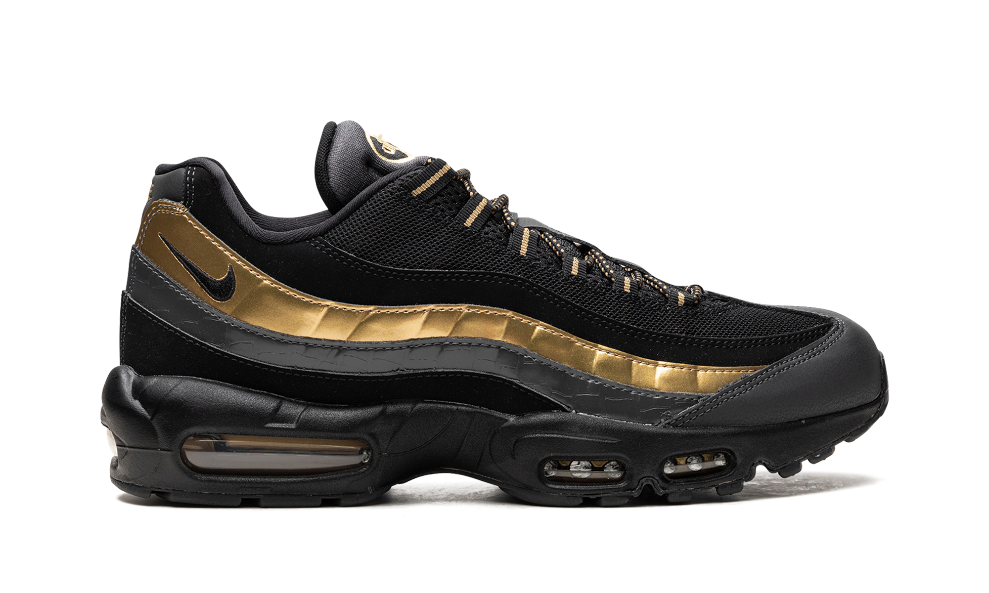 Air Max 95 Premium "BLK/GOLD" 538416 007