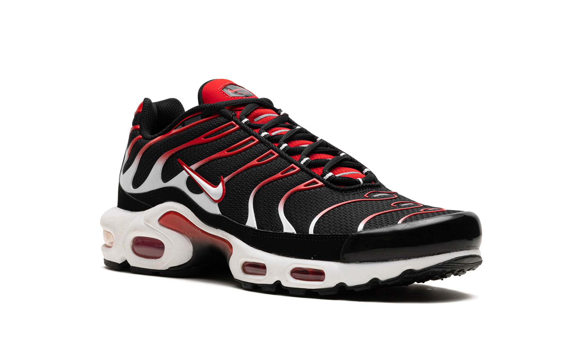 Air Max Plus "Black White University Red" DM0032 004