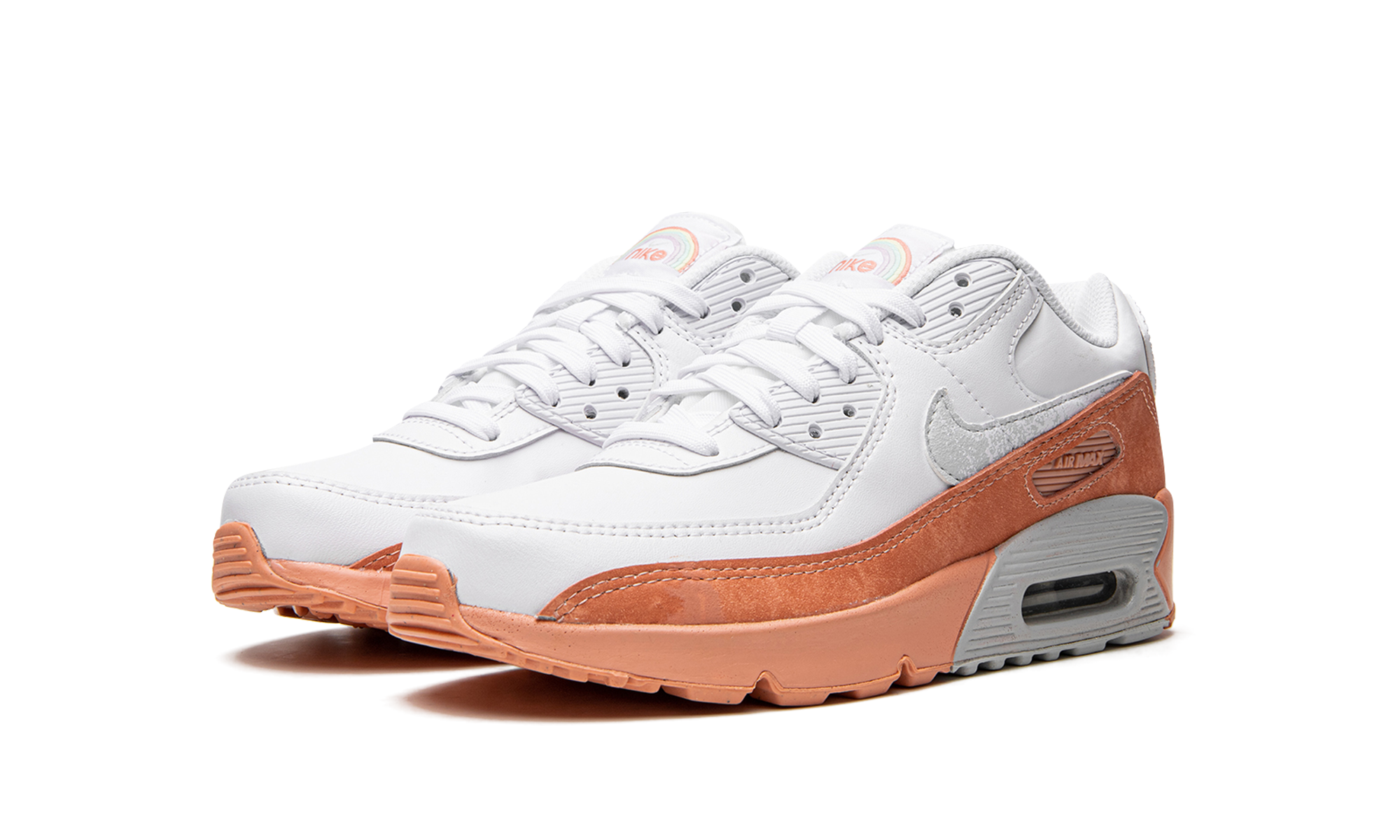 Air Max LTR 90 GS "White Light Madder Root" DM0956 100