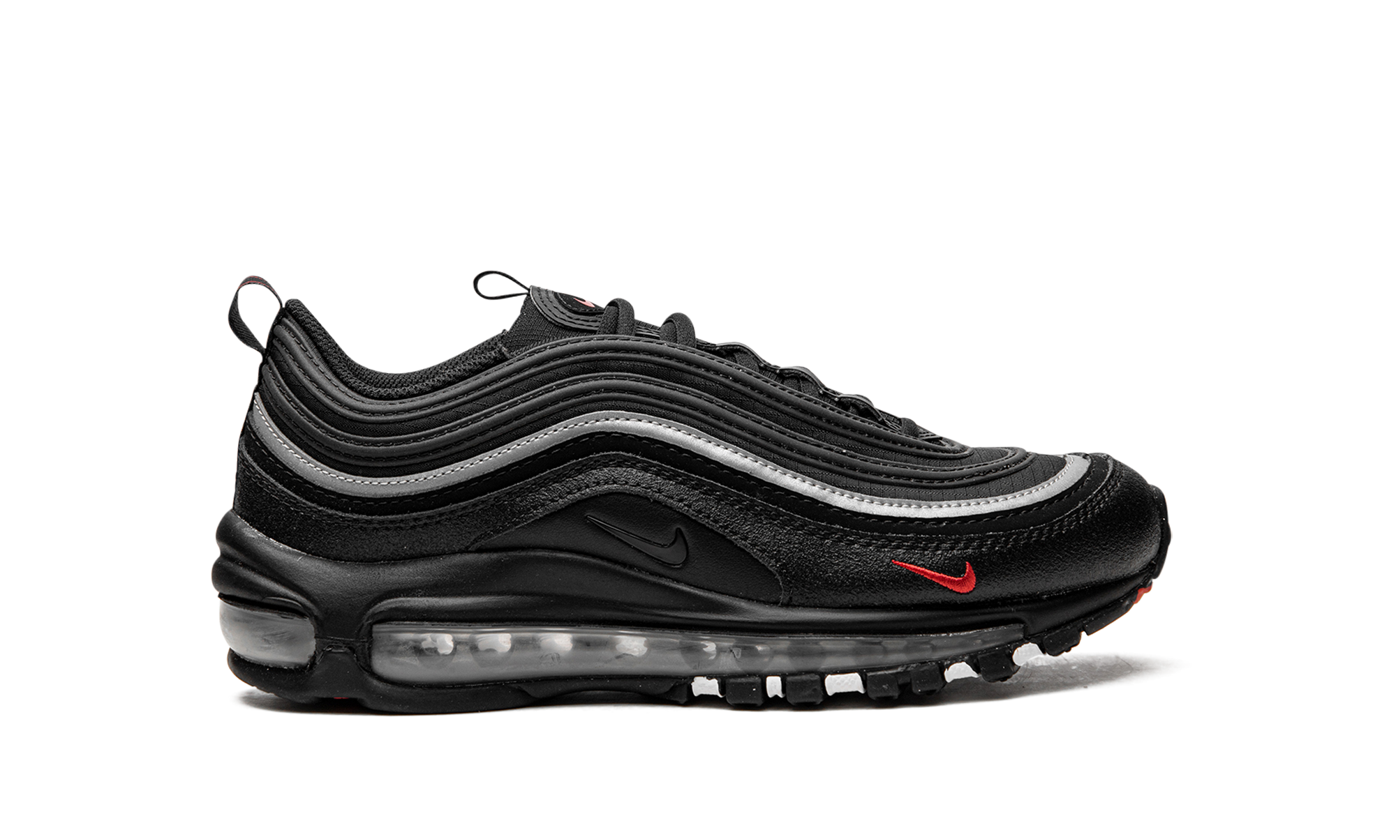 Air Max 97 "Black Silver Red (GS)" 921522 028
