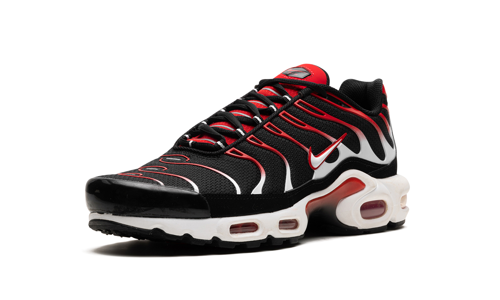 Air Max Plus "Black White University Red" DM0032 004