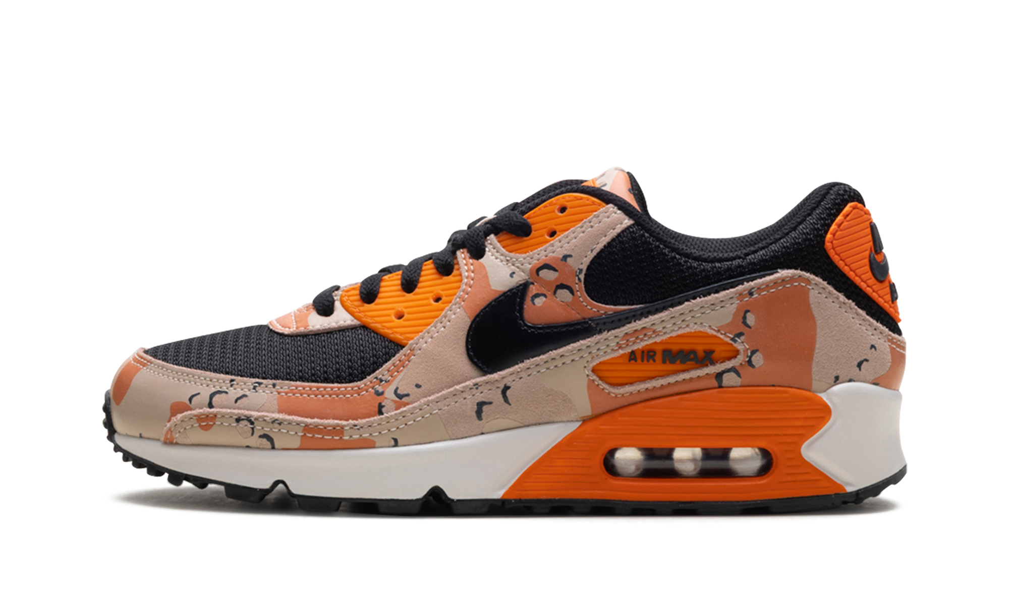 Air Max 90 Premium "Bio Beige / Safety Orange / Phantom / Black" IF1721 201