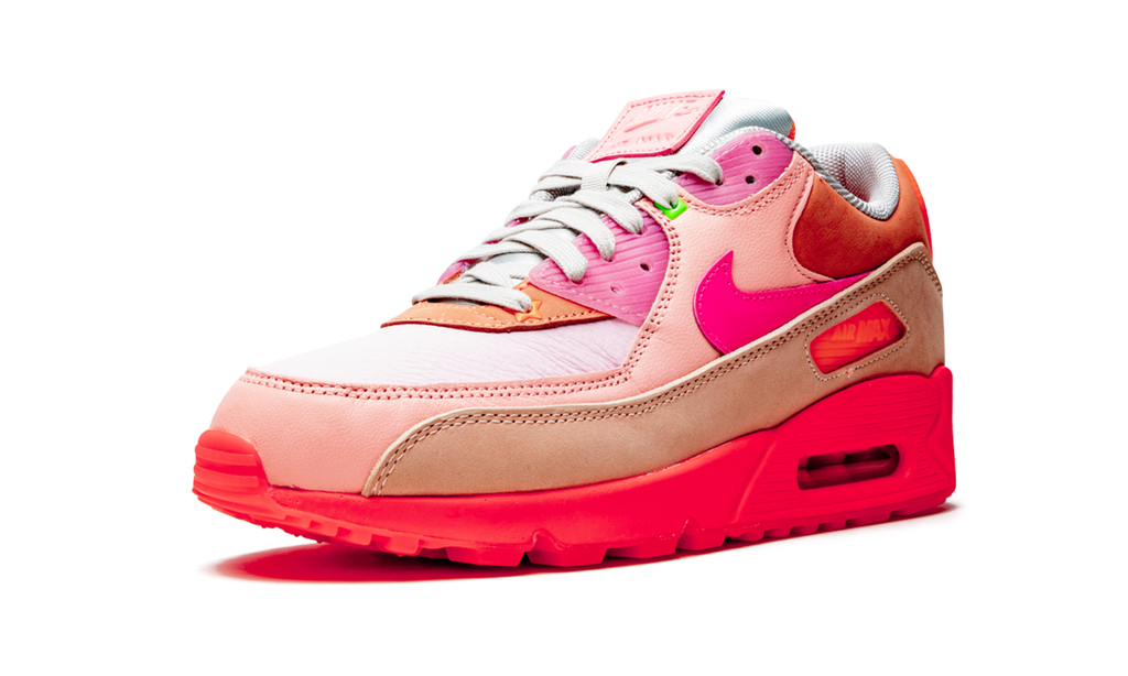 AIR MAX 90 PRM WMNS "Platinum Crimson/Bright Purple" CT3449 600