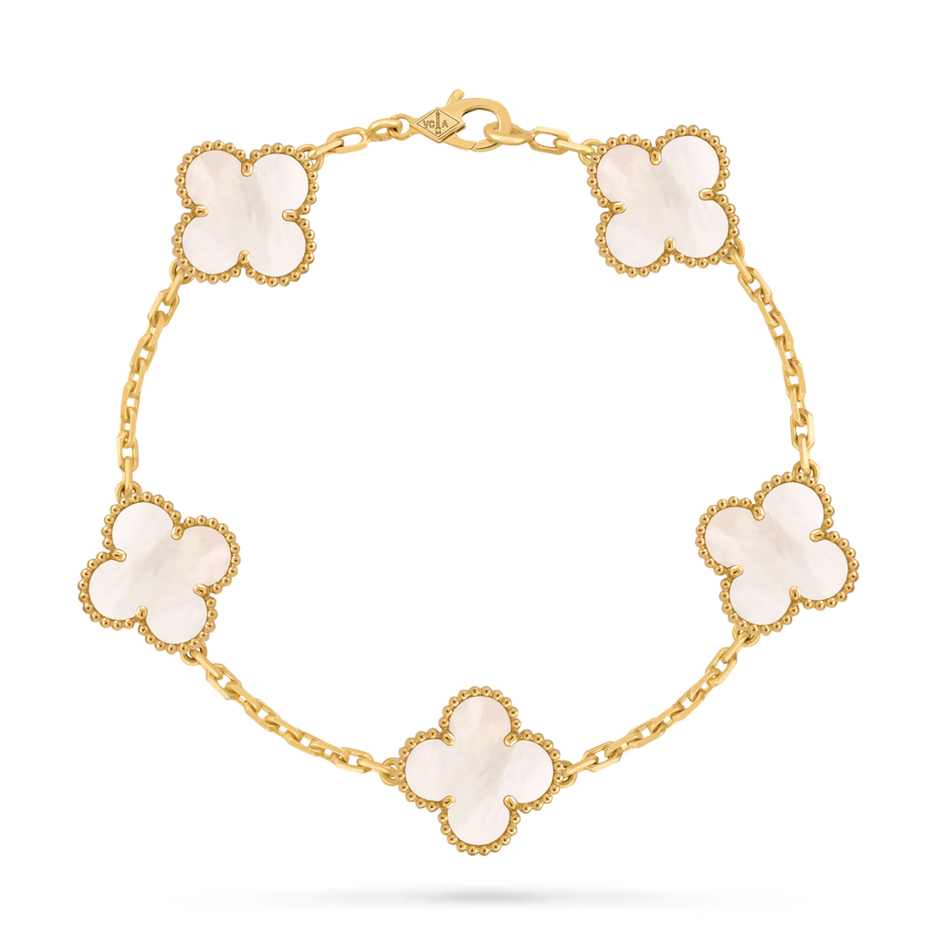 Vintage Alhambra bracelet, 5 motifs