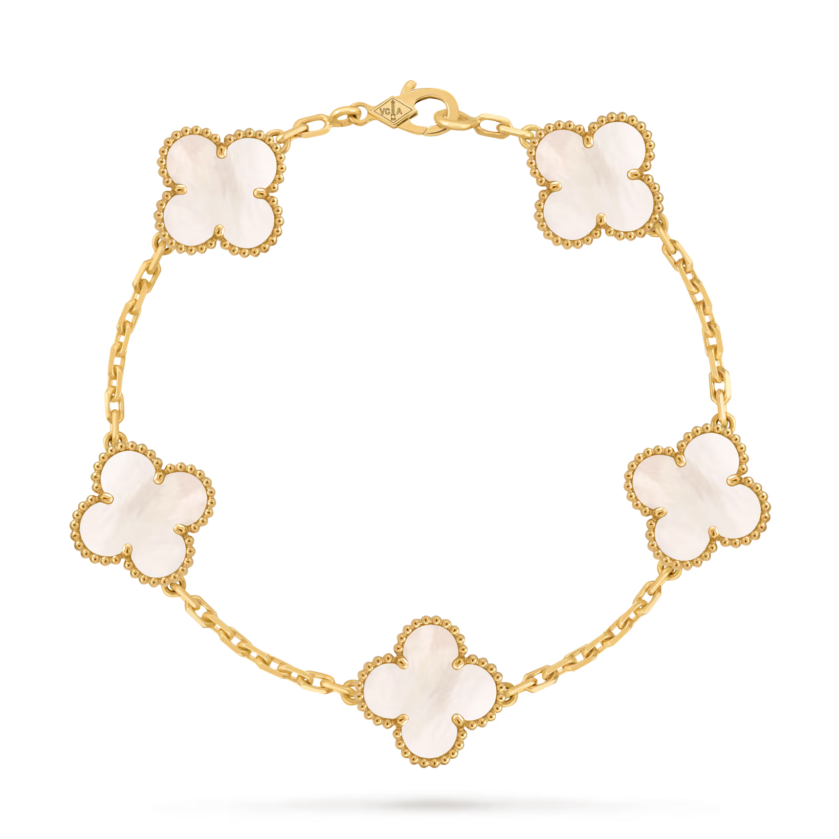 Vintage Alhambra bracelet, 5 motifs