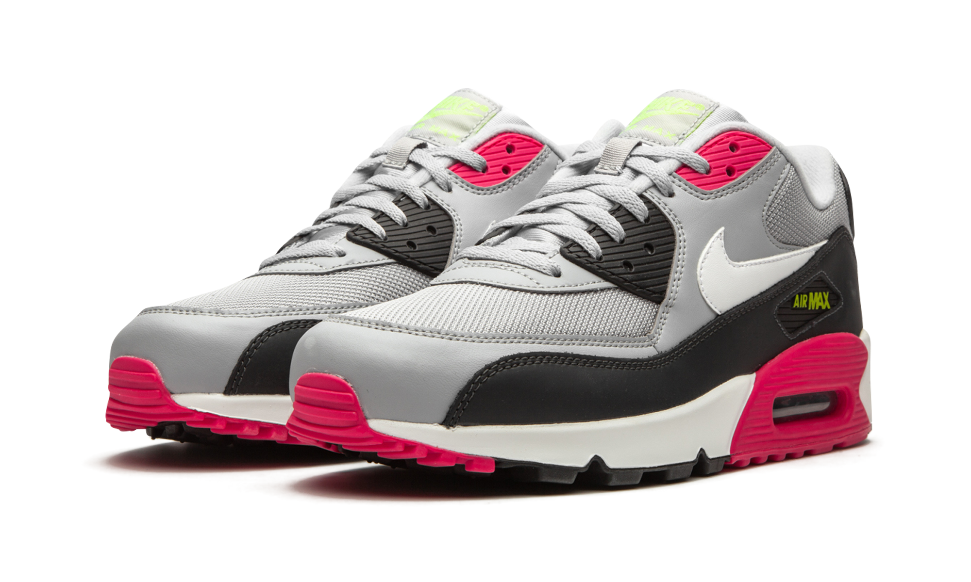 Air Max 90 Essential "Wolf Grey Rush Pink" AJ1285 020