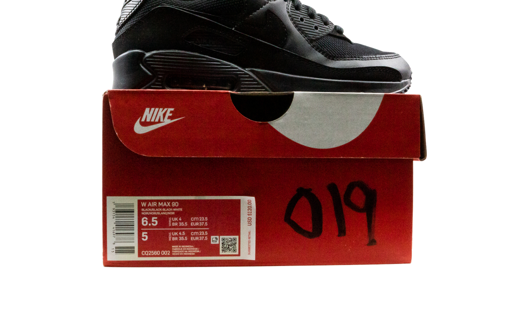 AIR MAX 90 WMNS "Triple Black" CQ2560 002