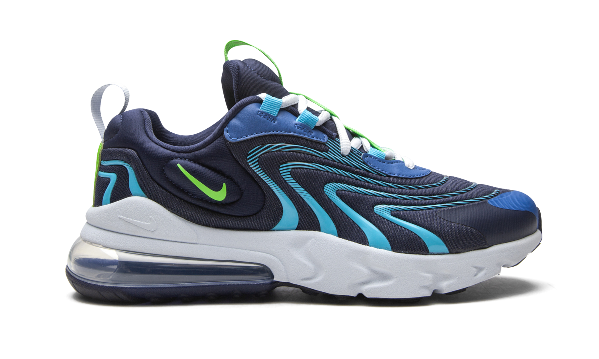 Air Max 270 React ENG GS "Blackened Blue" CD6870 400