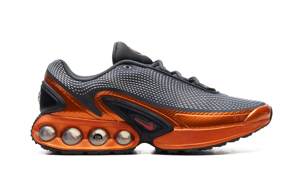 AIR MAX DN QS "Dark Smoke Grey/Metallic Dark Grey/Salsa Red" HJ6695 001