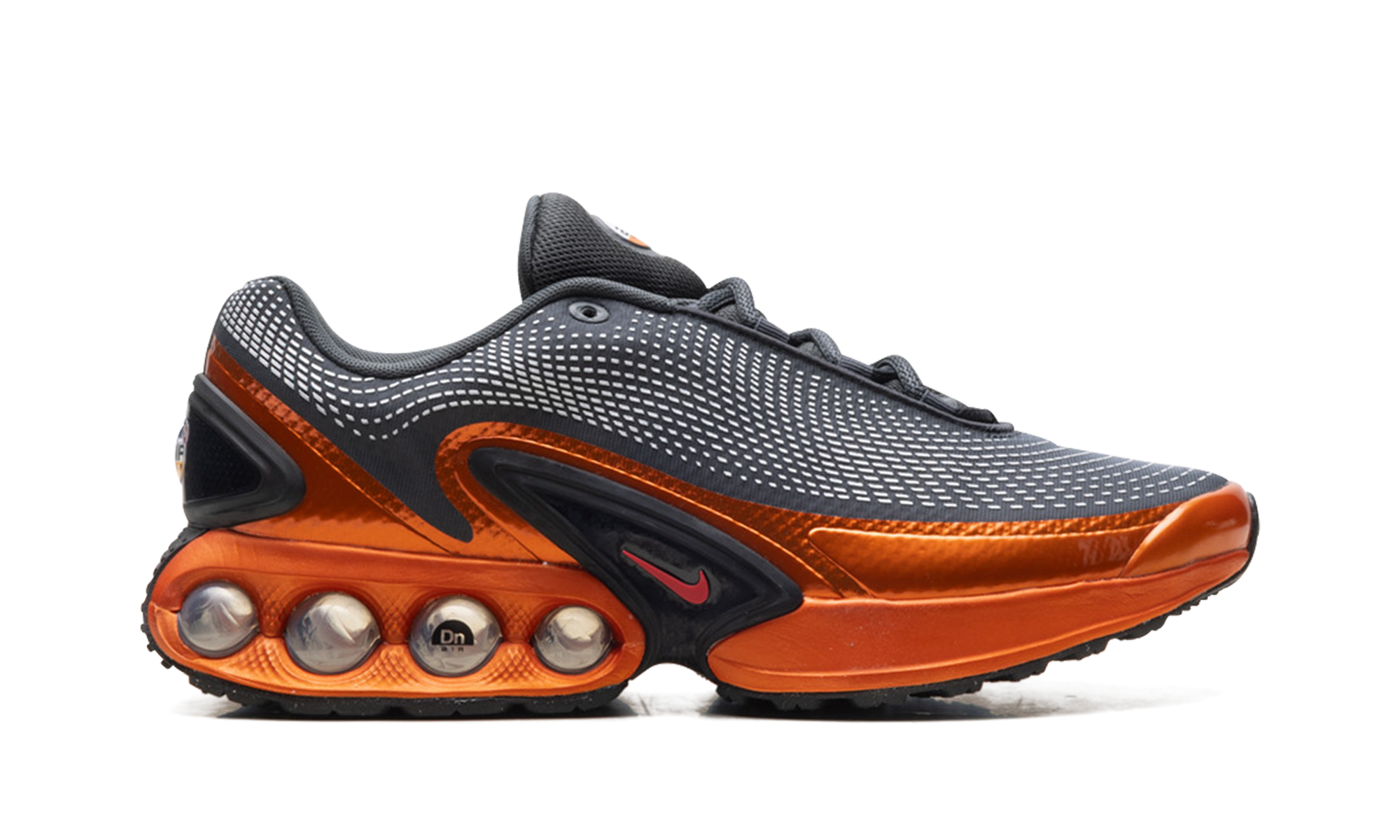 AIR MAX DN QS "Dark Smoke Grey/Metallic Dark Grey/Salsa Red" HJ6695 001