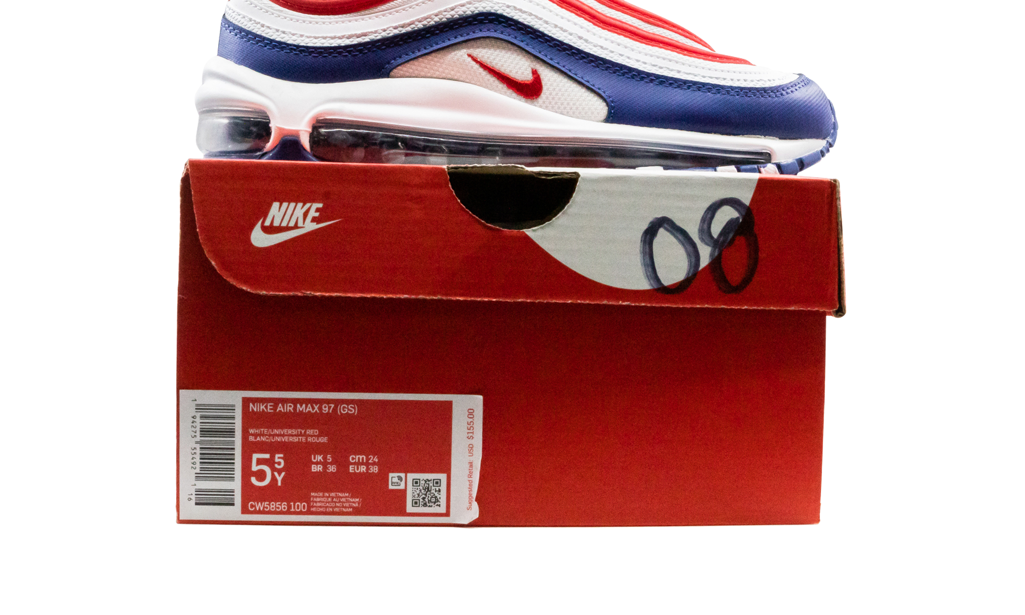 Air Max 97(GS) "USA" CW5856 100