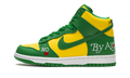 SB Dunk High "Supreme - By Any Means - Green/Yellow" DN3741 700