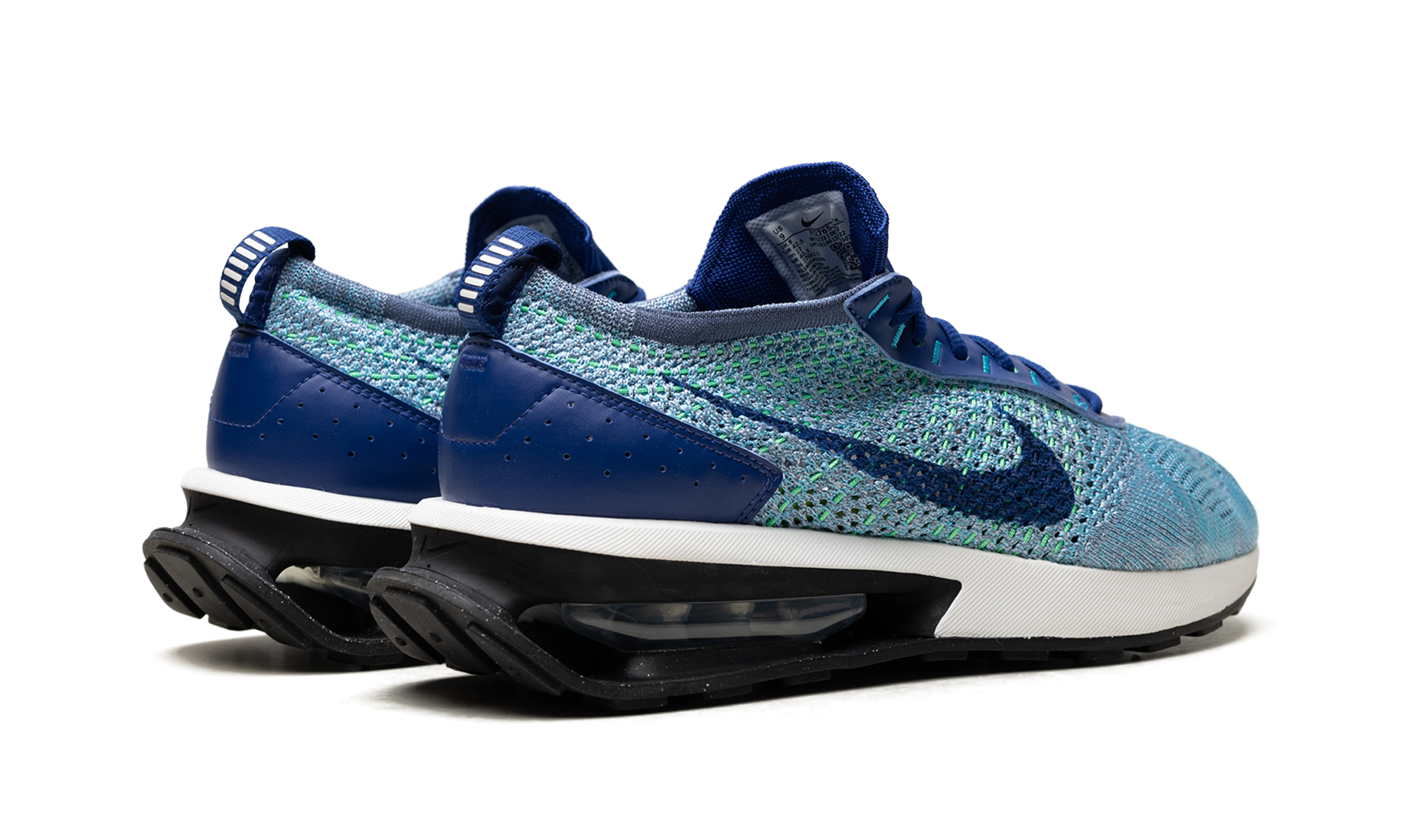 Air Max Flyknit Racer "DEEP ROYAL BLUE/DIFFUSED BLUE/ELECTRIC ALGAE/DEEP ROYAL BLUE" FD2765 400
