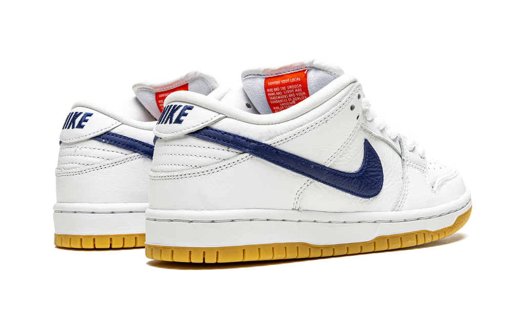 SB Dunk Low Pro Iso "Orange Label - White / Navy" CZ2249 100
