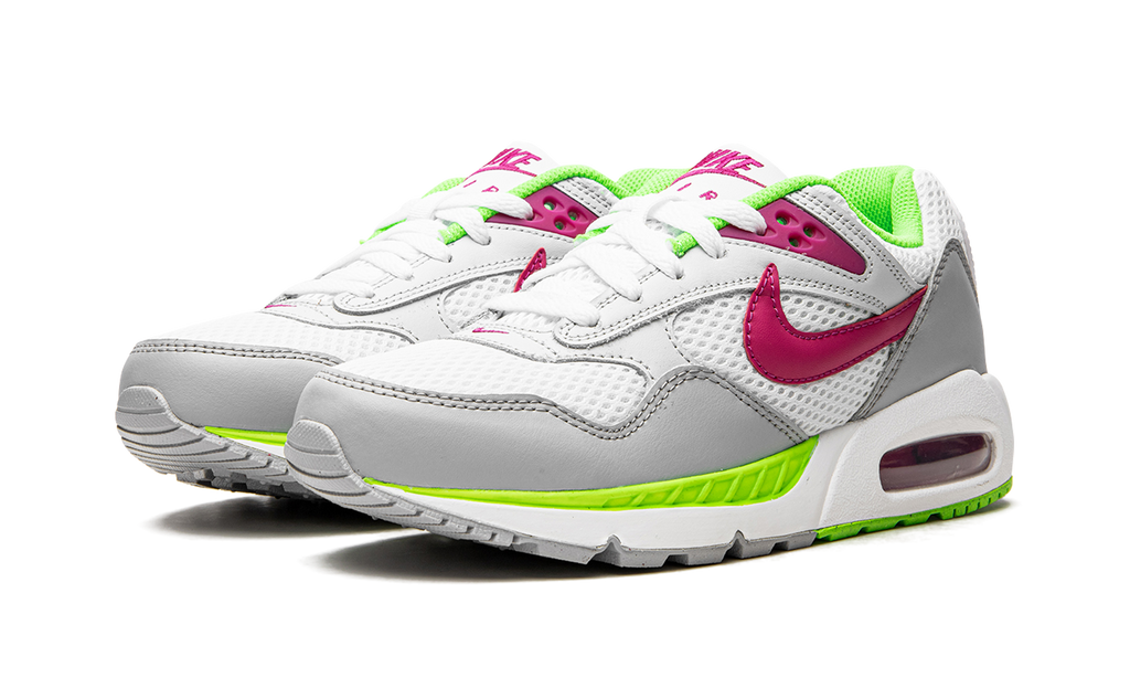 AIR MAX CORRELATE MNS WMNS "White Fireberry Lime Green" 511417 163