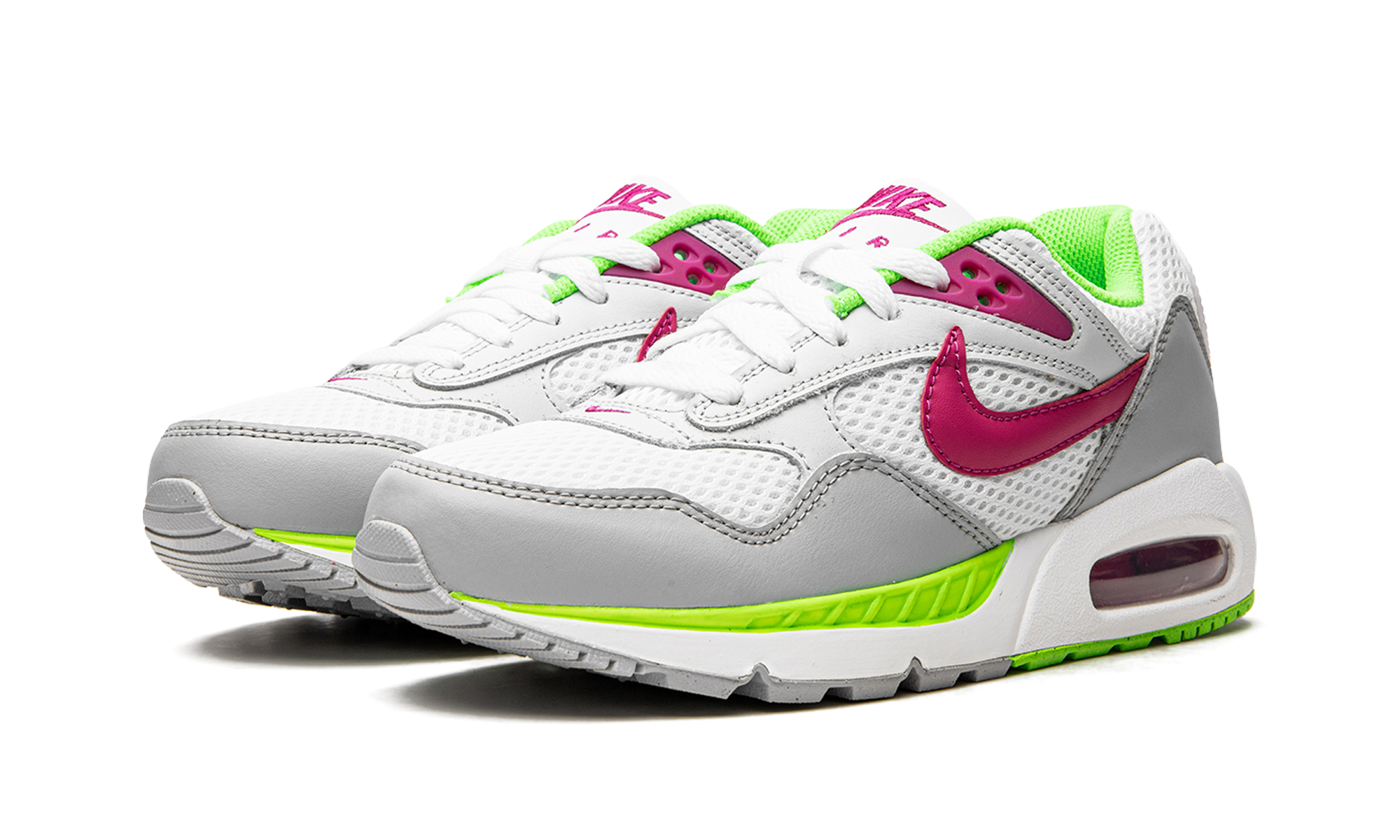 AIR MAX CORRELATE MNS WMNS "White Fireberry Lime Green" 511417 163