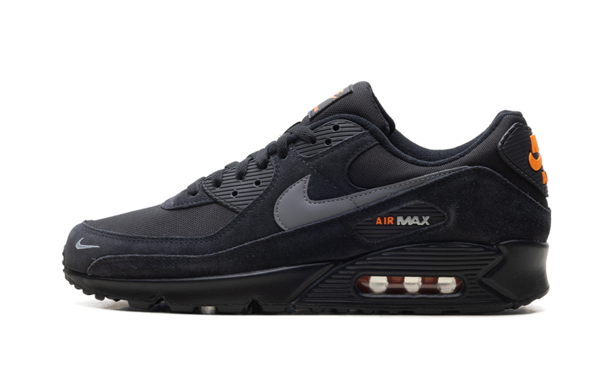 Air Max 90 "Black Metallic Cool Grey Orange" DO6706 010
