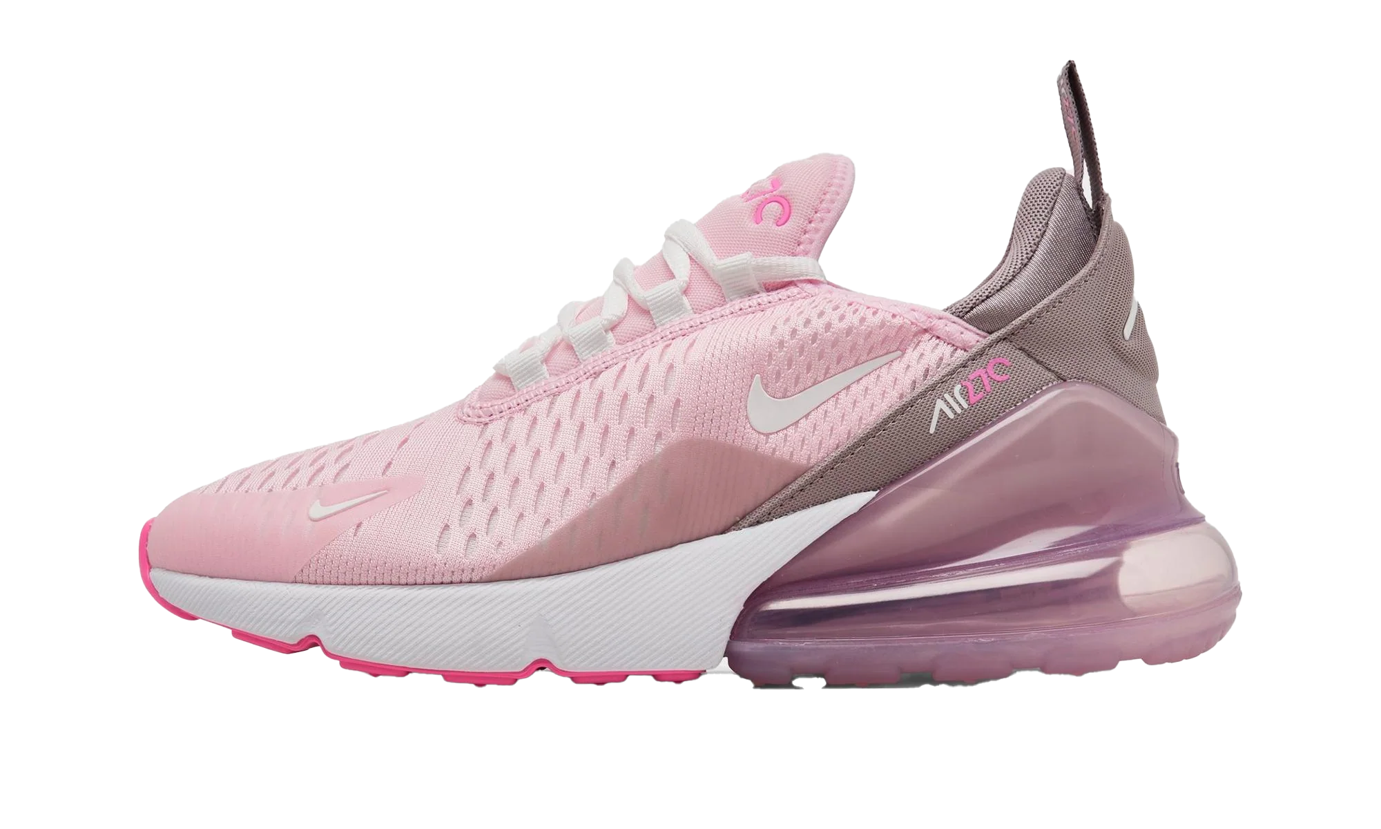 AIR MAX 270 GS "PINK FOAM COLLEGE GREY PLATINUM VIOLET SUMMIT WHITE (GS)" IB4435 663
