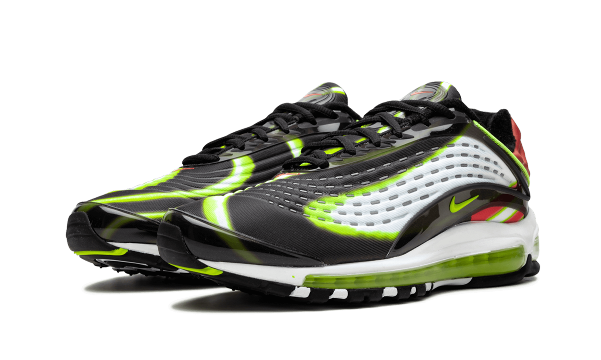 Air Max Deluxe "Volt/Habanero Red" AJ7831 003