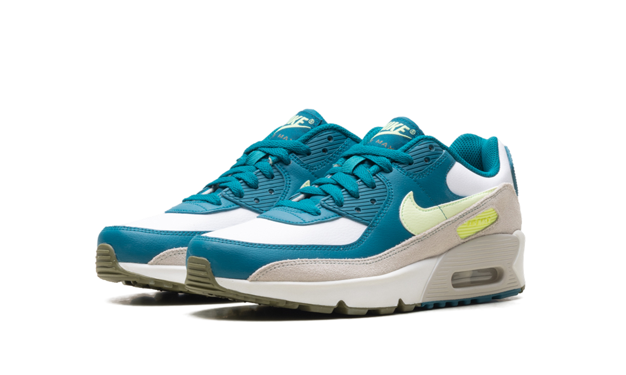 Air Max 90 LTR GS "Bright Spruce Barely Volt" CD6864 124