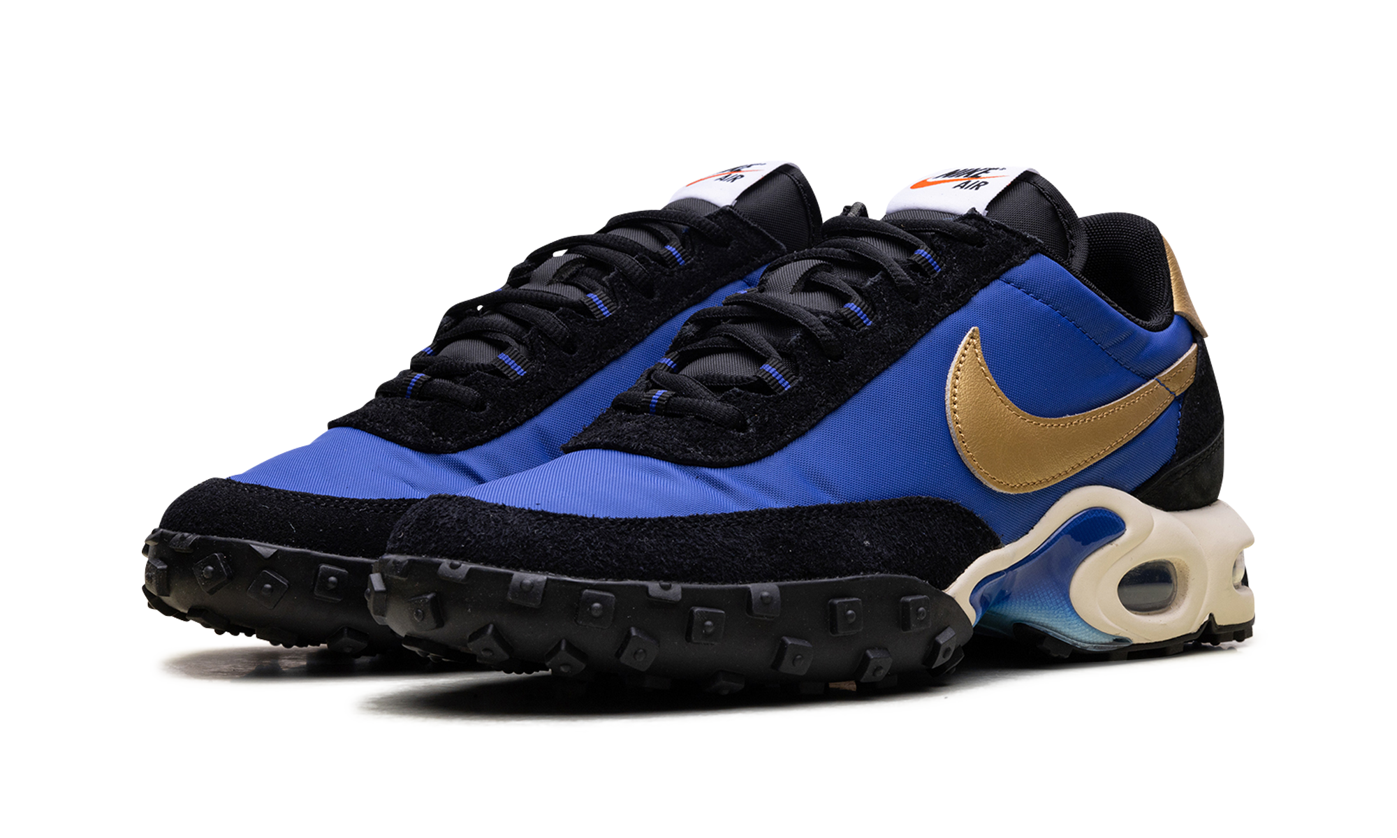Air Max Waffle Racer "Hyper Blue / Metallic Gold" FV6946 400
