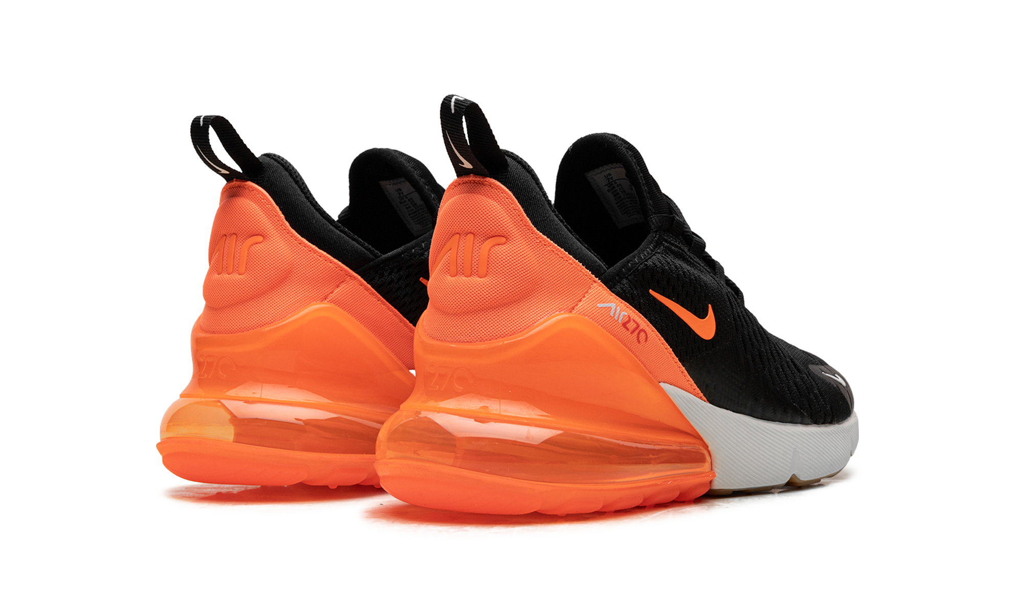 AIR MAX 270 GS "Black Total Orange Bright Crimson" 943345 037