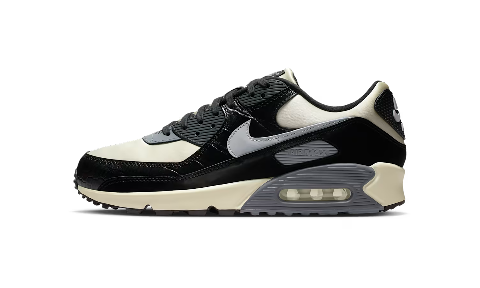 Nike Air Max 90 "Croc - Coconut Milk / Black" IO4468 100