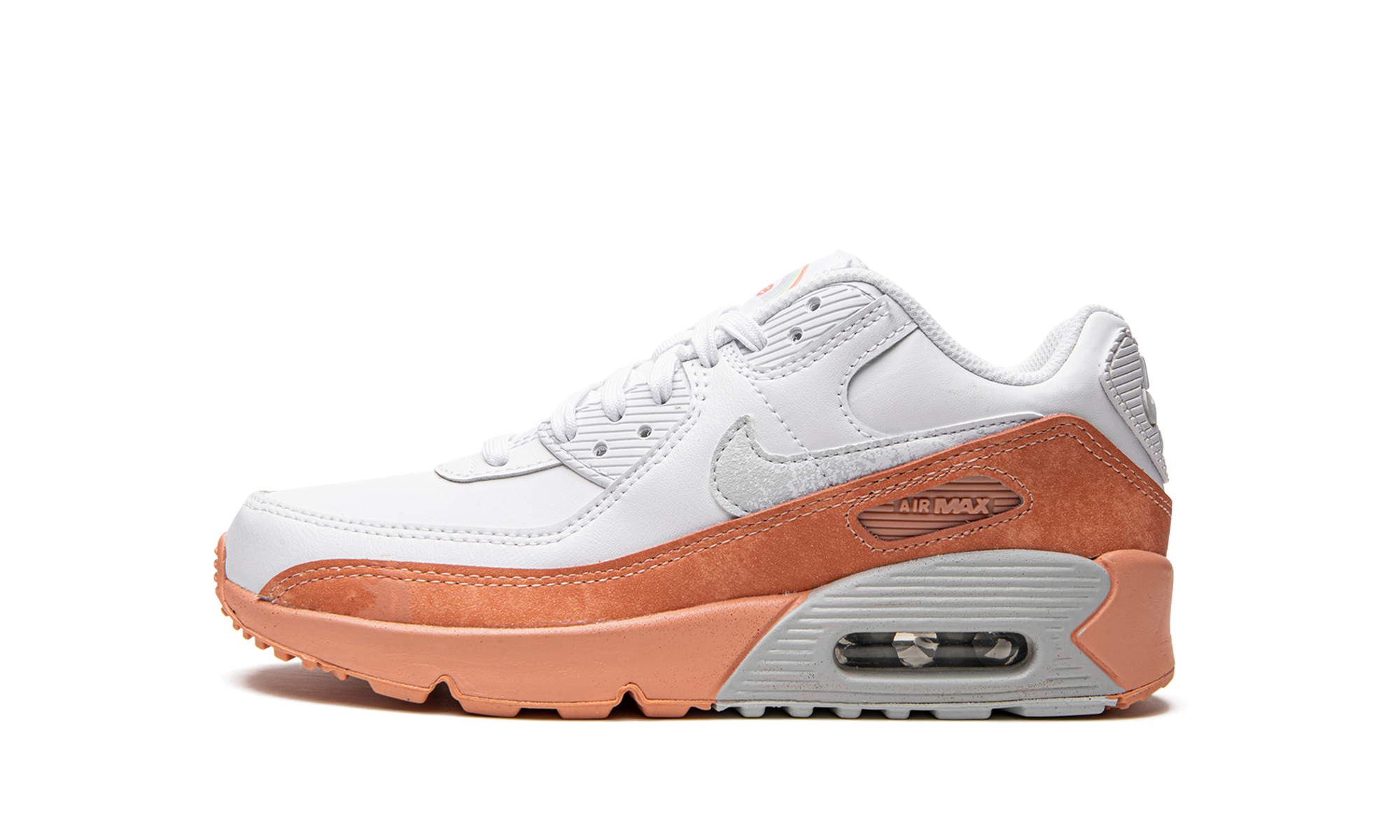 Air Max LTR 90 GS "White Light Madder Root" DM0956 100