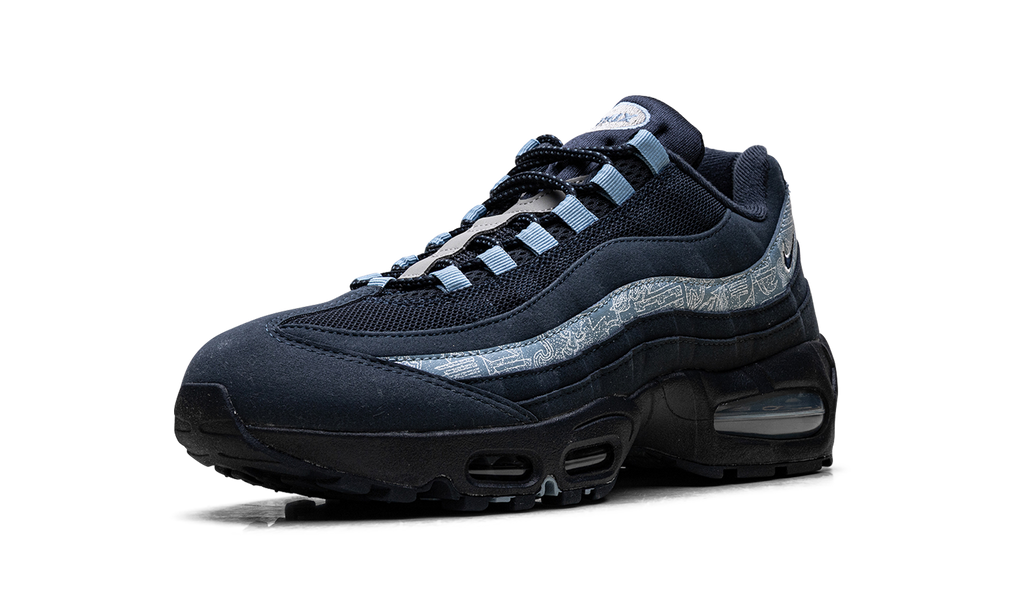 Air Max 95 SE "Big Bubble Obsidian Work Blue" IU2254 900