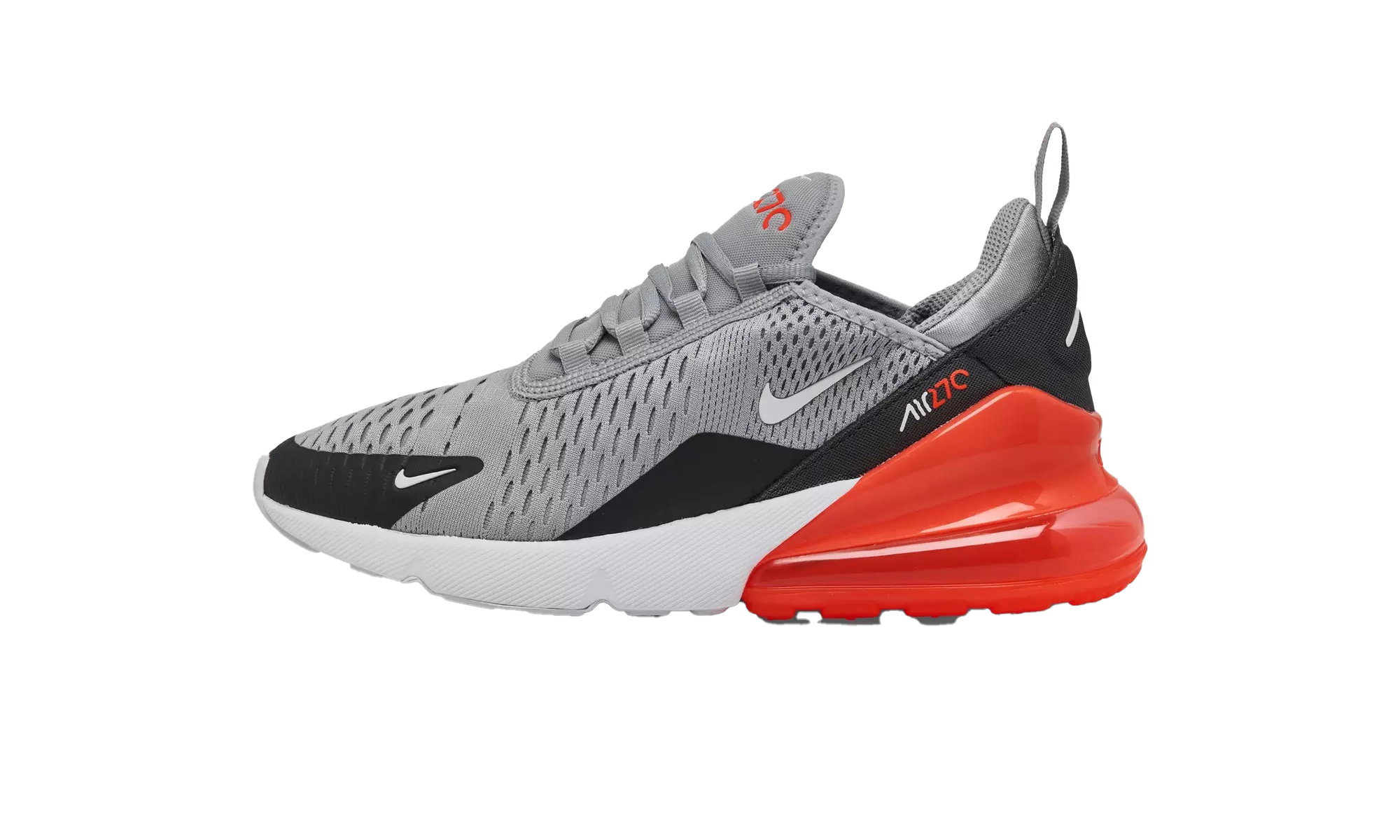 Air Max 270 GS "Wolf Grey Anthracite Bright Crimson White" 943345 039